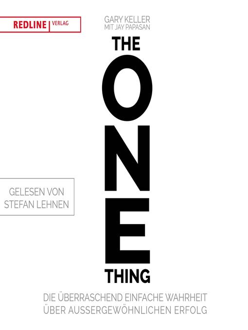 Title details for The One Thing by Gary Keller - Available